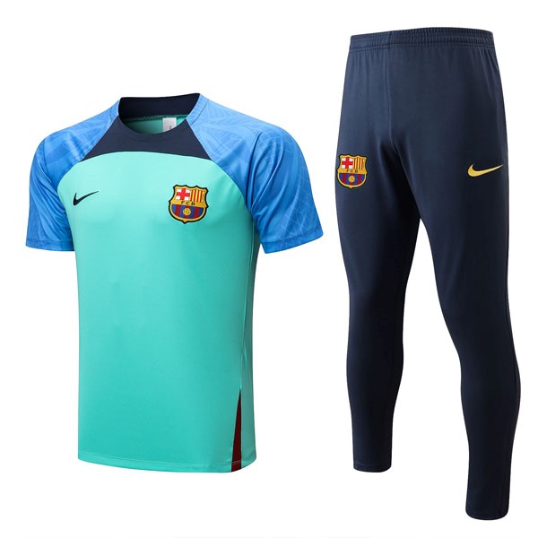 Camiseta Barcelona Conjunto Completo 2022/2023 Verde